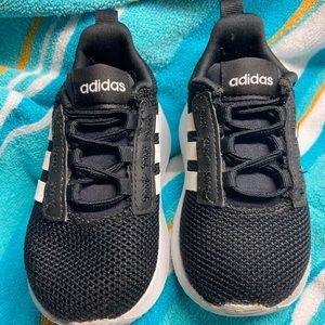 Adidas toddler size 5k TR21 running shoes.